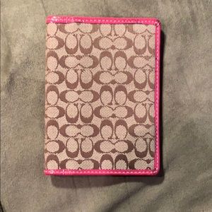 Coach Passport Cover - 100% Authentic